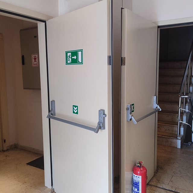 grand otel,  otel yangın kapısı, yangın kapısı otel için, tse belgeli yangın kapısı